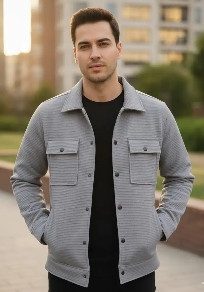 Premium Cotton T-Shirt - Black - alternate